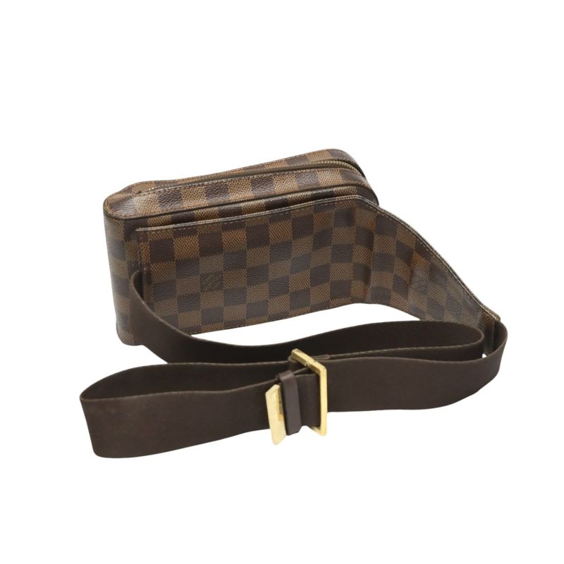 Louis Vuitton Damier Waist Pouch Geronimos Body Bag Ebene — view 2