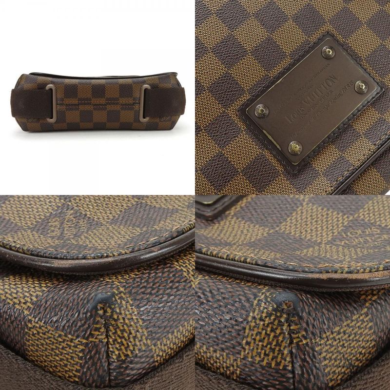 Louis Vuitton Shoulder Bag Brooklyn PM Damier Ebene Crossbody Casual — view 4