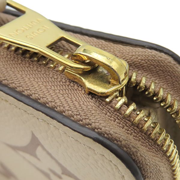 Louis Vuitton Long Wallet Zippy Bi-Color Monogram Empreinte Cles Creme — view 9