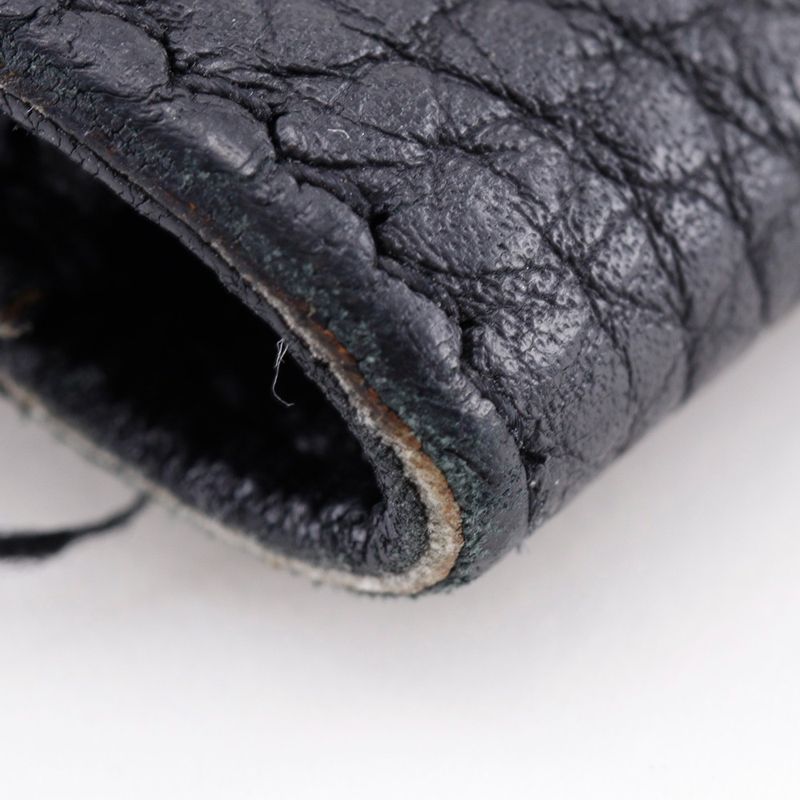 Hermes Dogon Long Taurillon Clemence Black P Wallet — view 6