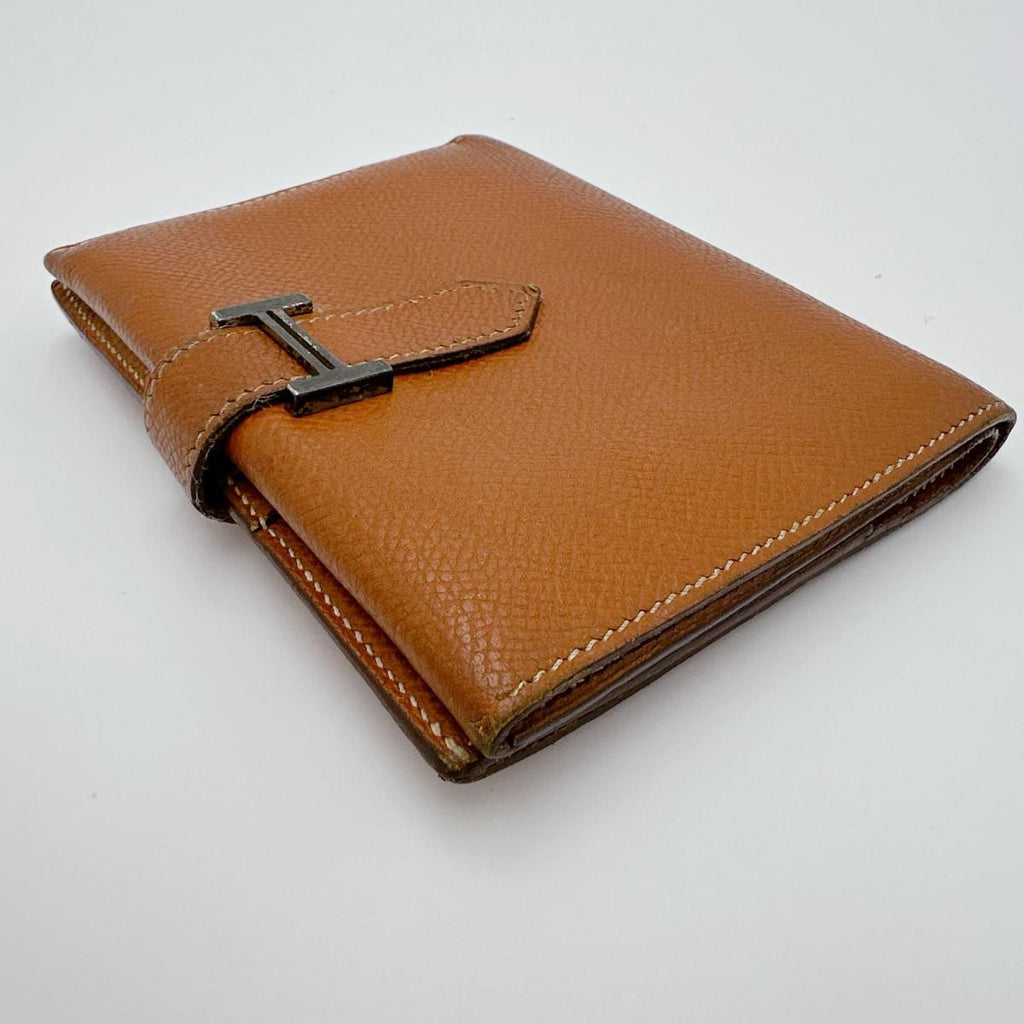 Hermes Bifold Wallet Bearn Compact Brown — view 5