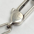 Gucci Interlocking G Necklace Silver AG 925 — view 6