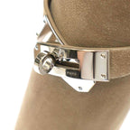 Hermes Jumping Suede Long Boots Z Beige 36 — view 8