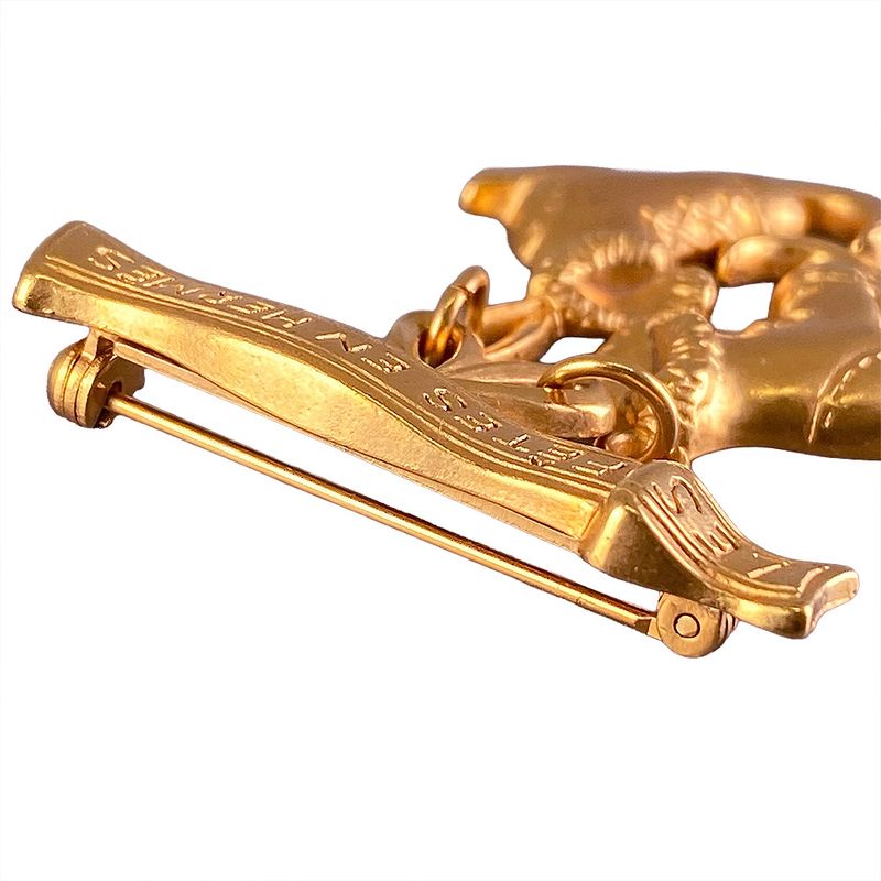 Hermes Skate Shoes Motif Brooch — view 6