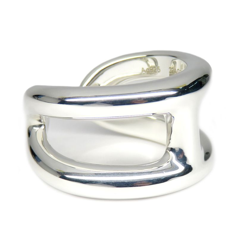 Hermes Ring Osmozu PM 53 no 13 AG 925 Hshape Silver 2022 — view 5
