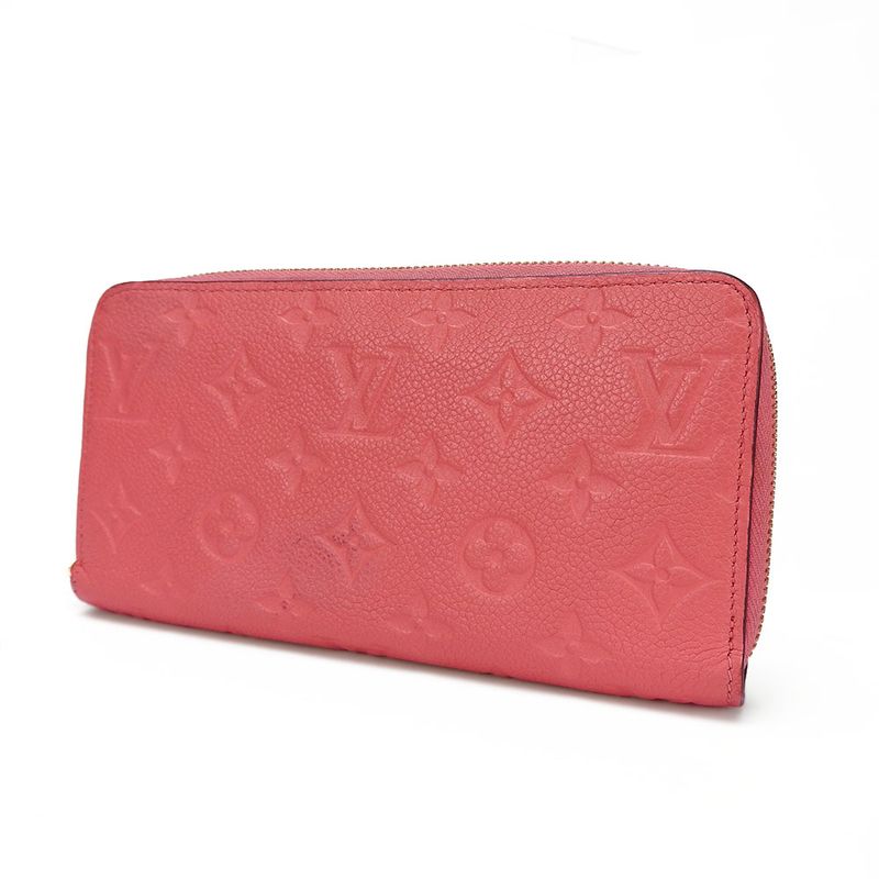 Louis Vuitton Long Wallet Monogram Empreinte Blossom Pink Gold Hardware — view 2