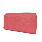 Louis Vuitton Long Wallet Monogram Empreinte Blossom Pink Gold Hardware — view 2