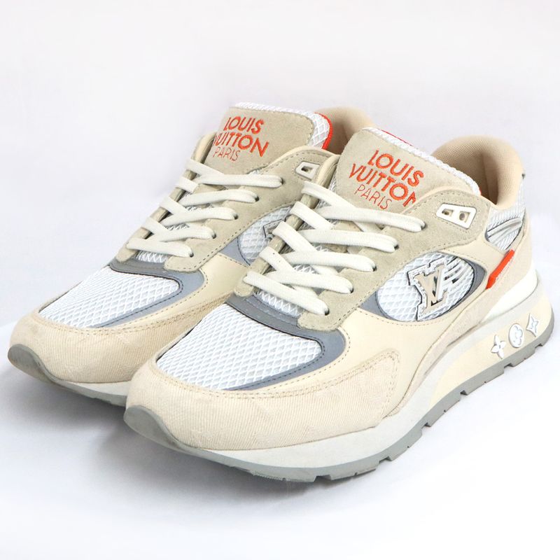 Louis Vuitton Runaway Line Sneakers 7 Low Cut Beige — view 2