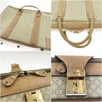 Celine Macadam Travel Bag Suitcase Light Brown — view 5