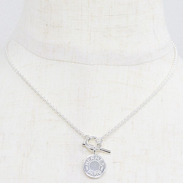 Hermes Pendant Exlibris Emulette Silver 425 cm Serie Cloussel — view 5
