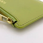 Loewe Coin Card Case Light Green Anise — view 7