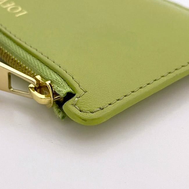 Loewe Coin Card Case Light Green Anise — view 7