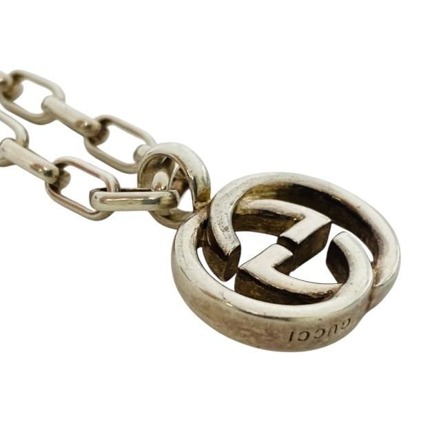 Gucci Interlocking G Necklace Pendant Accessory Jewelry Small AG 925 Silver — view 7