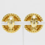Chanel Coco Mark Vintage Gold Plated 23.8 g Earrings — view 4