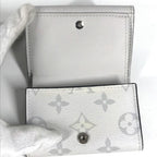 Louis Vuitton Trifold Wallet Discovery Compact Taiga Leather — view 8