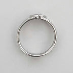 Gucci Ring Silver Interlocking