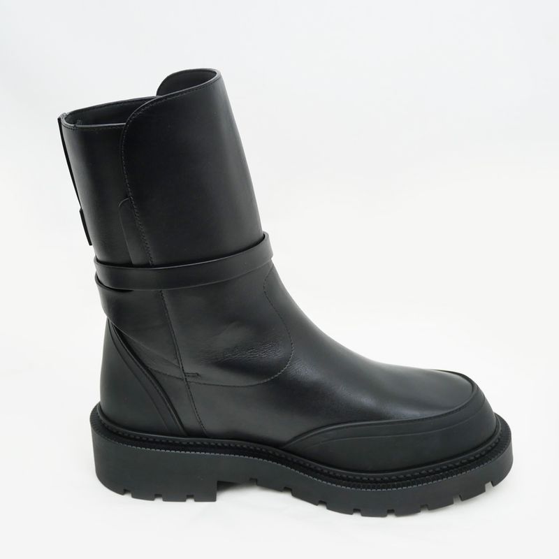 Christian Dior Empreinte Ankle BOOT Boots 37 1 2 Black Leather — view 2