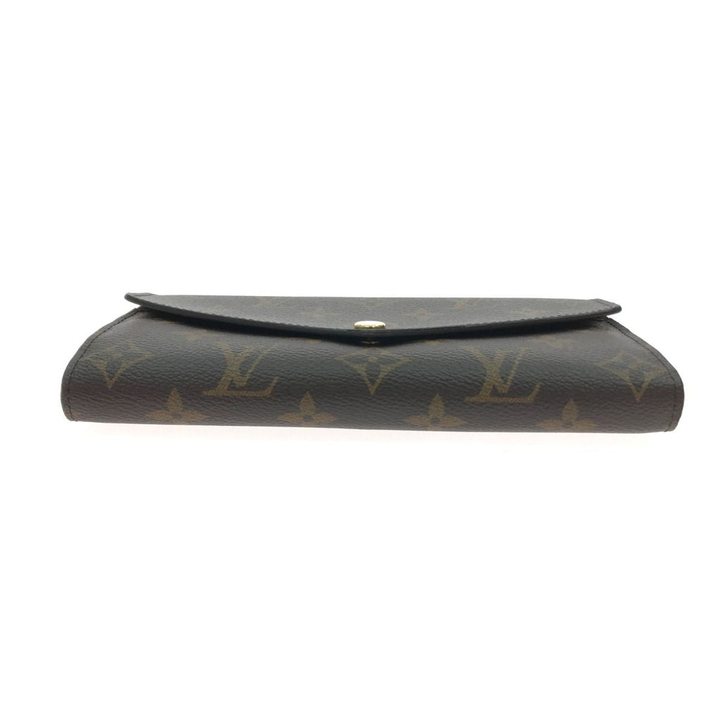 Louis Vuitton Long Wallet Portefeuille Sarah Monogram Brown — view 6
