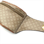 Celine Macadam Triomphe Waist Pouch Belt Bag Beige — view 6