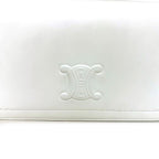 Celine Semishoulder Bag White Triomphe Cuir — view 7