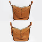 Loewe Hammock Small 38712 Kbn60 Brown Shoulder Hand 2-Way Bag Leather — view 3