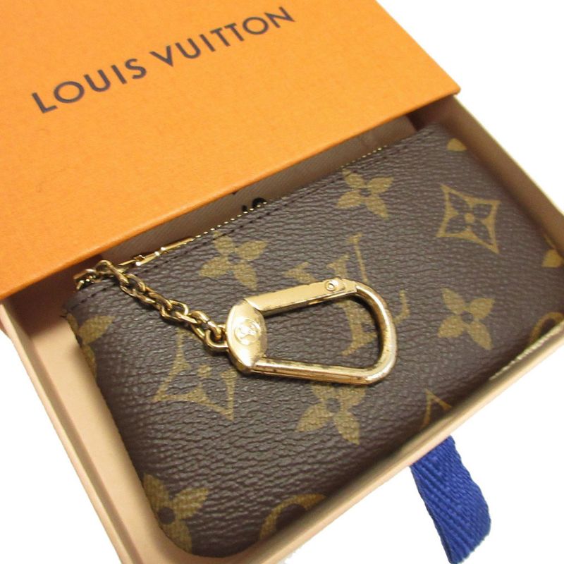 Louis Vuitton Monogram Pochette Cles 2025 Brown Coin Case Wallet 0460 — view 2