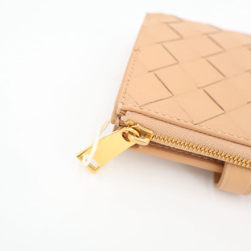 Bottega Veneta Small Fold Zipper Wallet — view 2