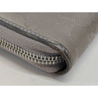 Gucci Wallet GG Supreme Gold Leather Zip Around — view 3