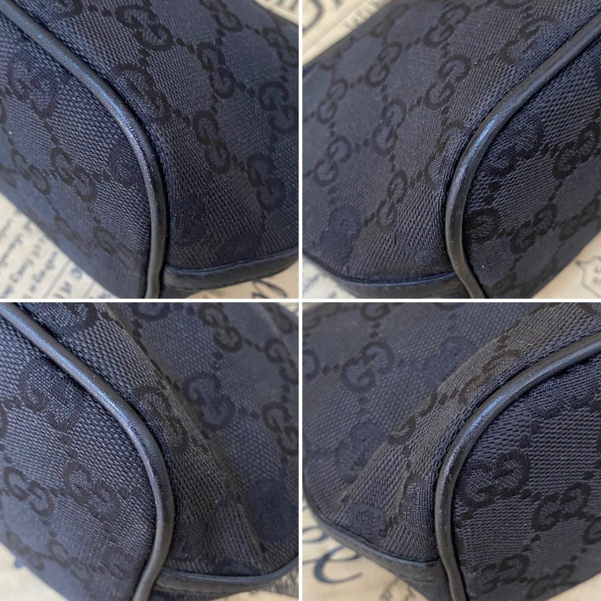 Gucci GG Canvas Handbag One Handle Pouch — view 7