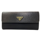 Prada Triangle Wallet Nylon Leather