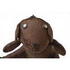 Gucci Shopping GG Nylon Teddy Bear My Pouch Pattern Brown — view 4