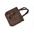 Gucci Shopping GG Nylon Teddy Bear My Pouch Pattern Brown — view 6