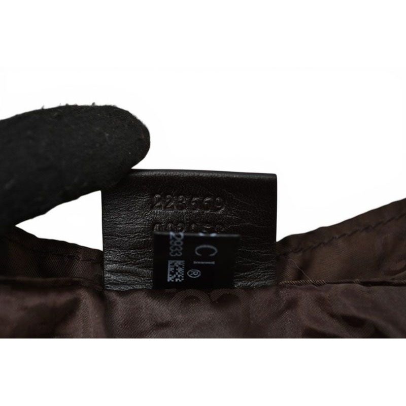 Gucci Shopping GG Nylon Teddy Bear My Pouch Pattern Brown — view 9
