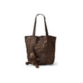Gucci Shopping GG Nylon Teddy Bear My Pouch Pattern Brown