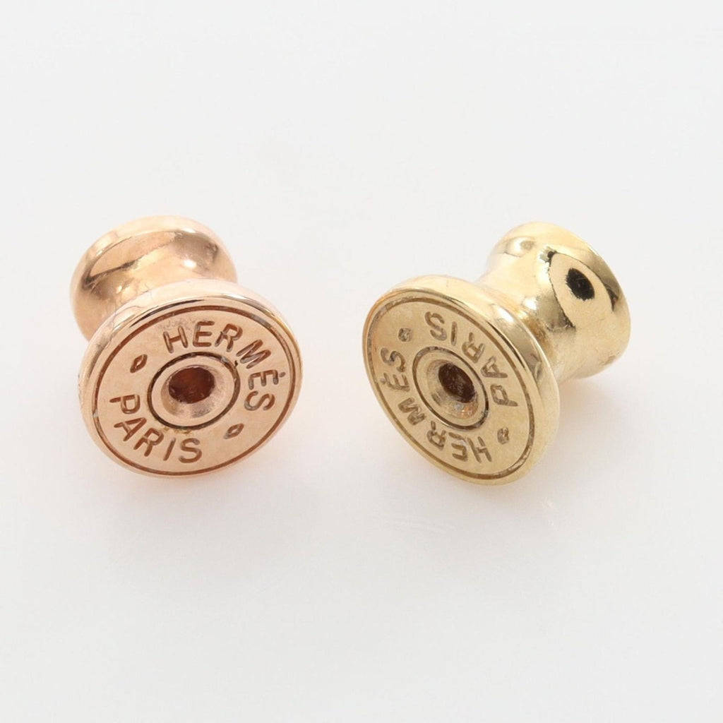 Hermes Earrings Loop Grand Leather B — view 6