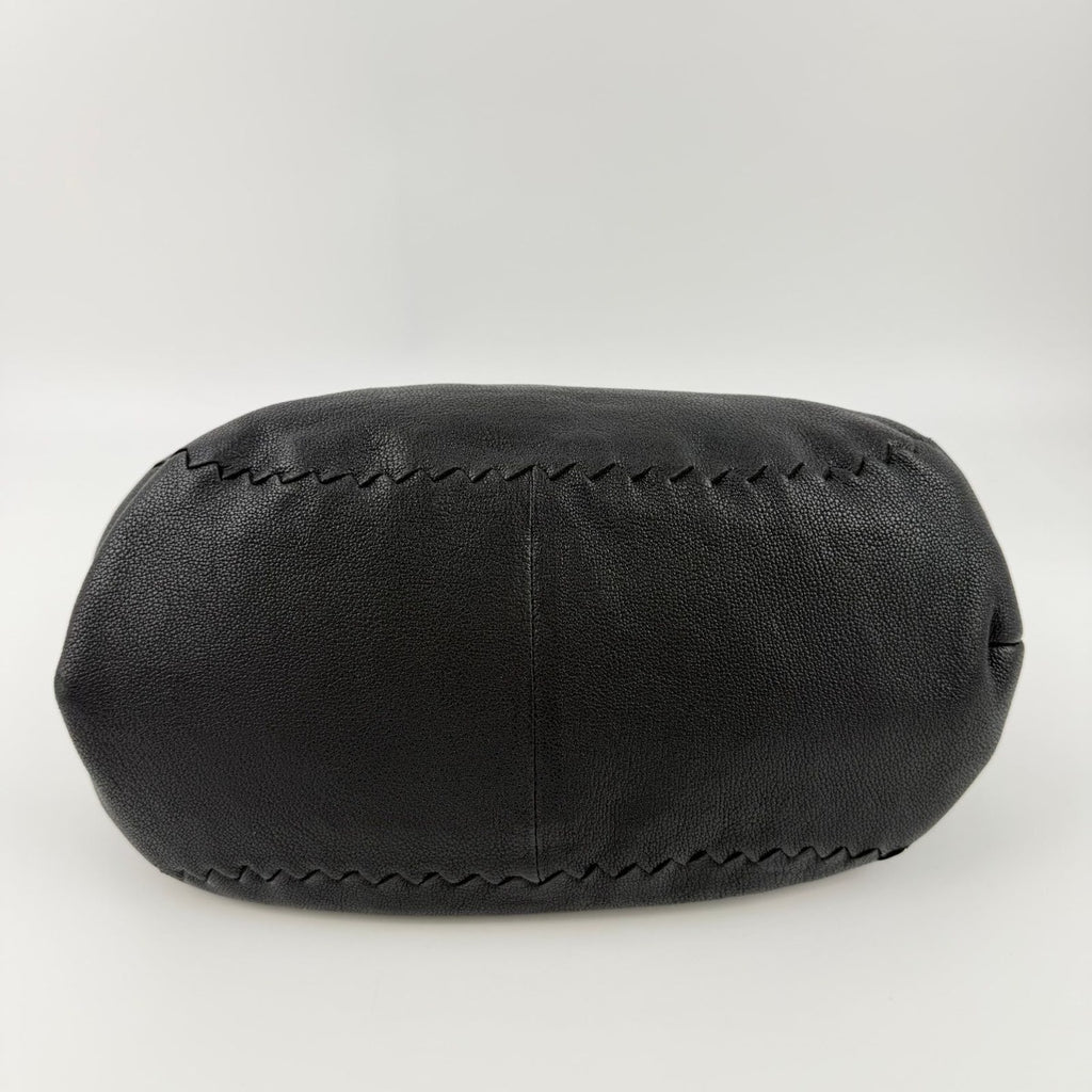 Bottega Veneta Handbag Black Leather Vintage — view 6