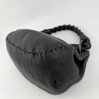 Bottega Veneta Handbag Black Leather Vintage — view 8