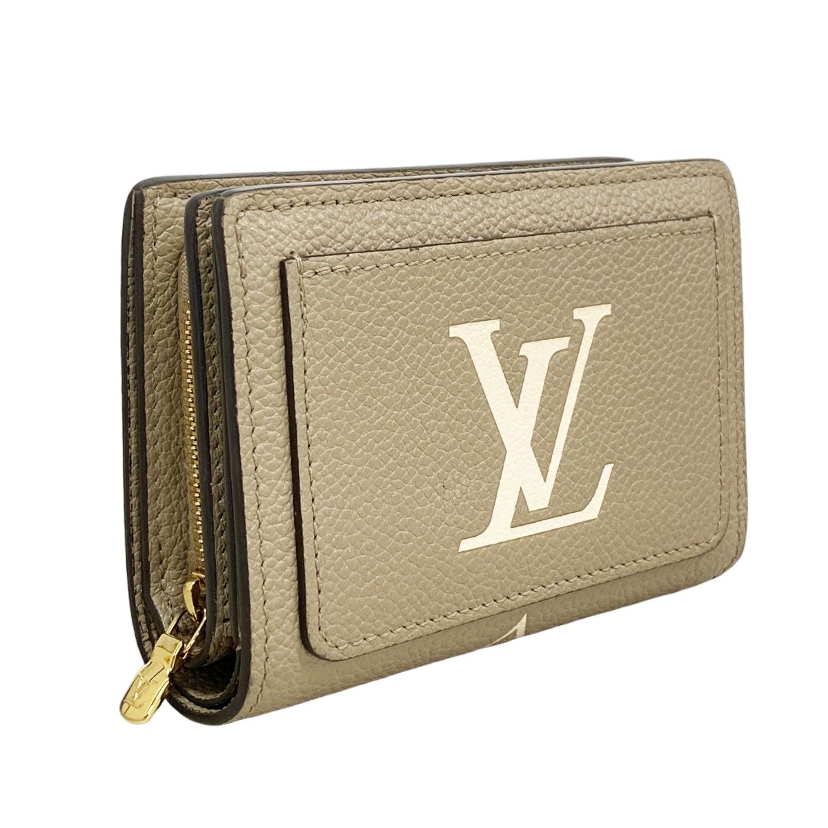 Louis Vuitton Wallet Monogram Empreinte Bicolor Portefeuille Clair Tourtelle — view 2