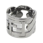 Fendi Selleria Stainless Steel Ring — view 2