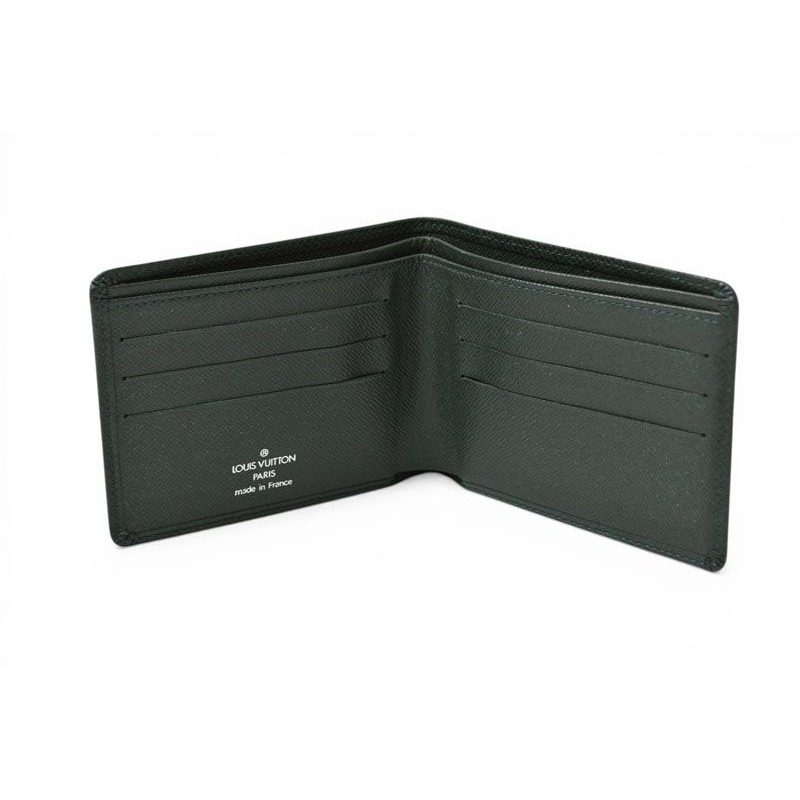 Louis Vuitton Wallet Billfold Fold Card Holder Cles Taiga Epi Sear — view 2