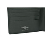 Louis Vuitton Wallet Billfold Fold Card Holder Cles Taiga Epi Sear — view 8