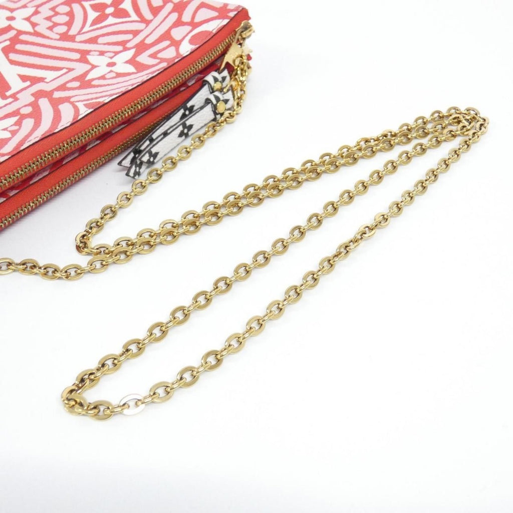 Louis Vuitton LV Crafty Pochette Double Zip Shoulder Bag — view 8