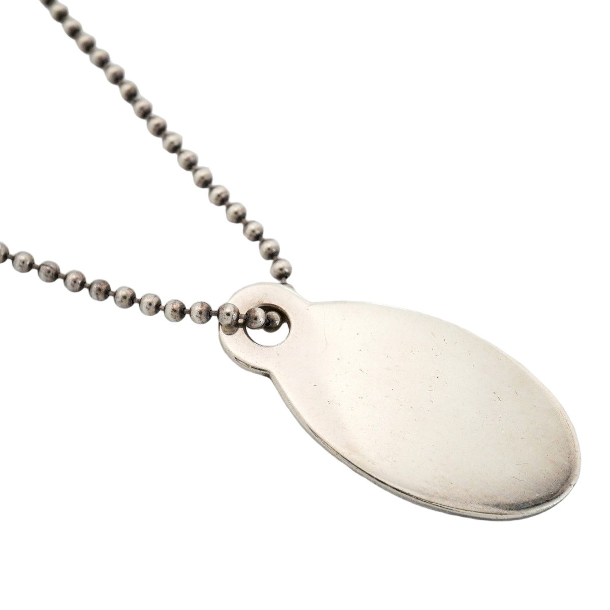 Tiffany & Co Necklace Return to Oval 925 Sterling Silver — view 2