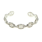 Hermes Chaine D'ancre Bangle Enchainee ST Silver