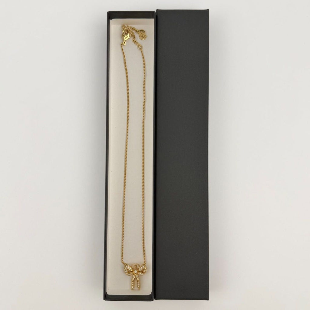 Dior Necklace Gold Vintage — view 2