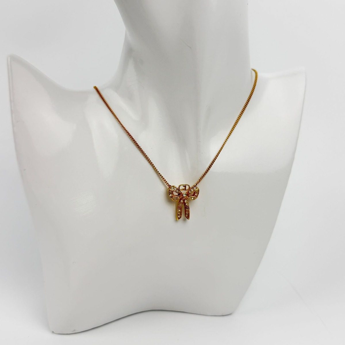 Dior Necklace Gold Vintage — view 3