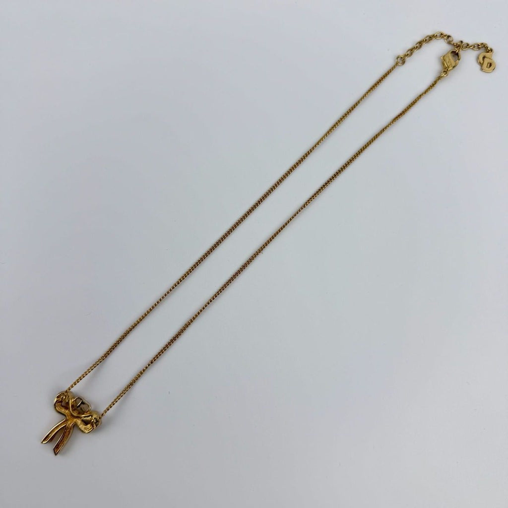 Dior Necklace Gold Vintage — view 5