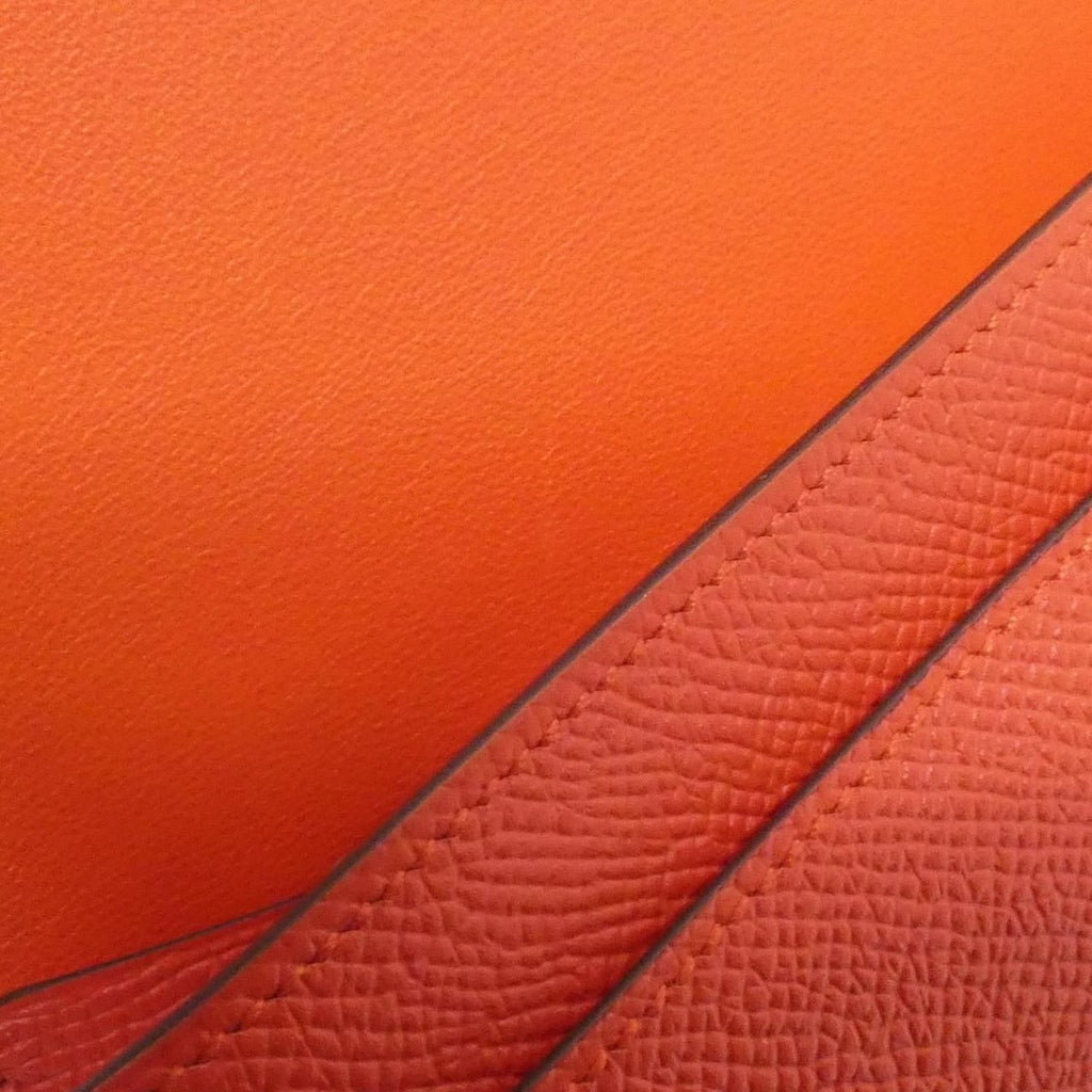 Hermes Constance Wallet Blue Capucine Brighton — view 6