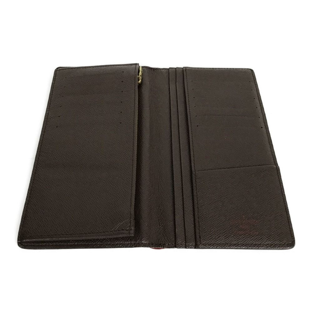 Louis Vuitton Damier Portefeuille Brother Bifold Long Wallet Brown — view 8