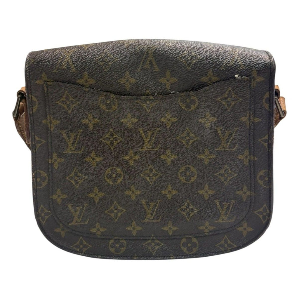 Louis Vuitton Monogram Saint Cloud Brown Gold Leather — view 2